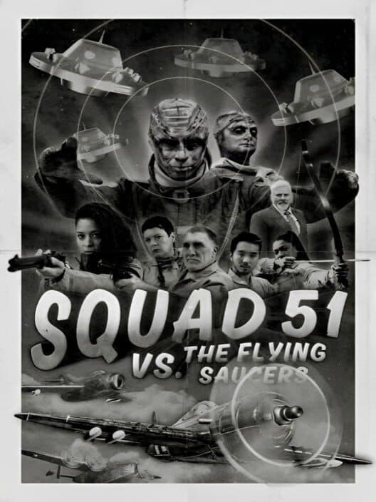 Обложка Squad 51 vs. the Flying Saucers