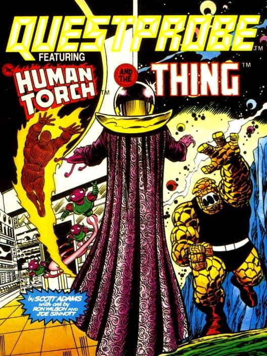Обложка Questprobe featuring Human Torch and the Thing