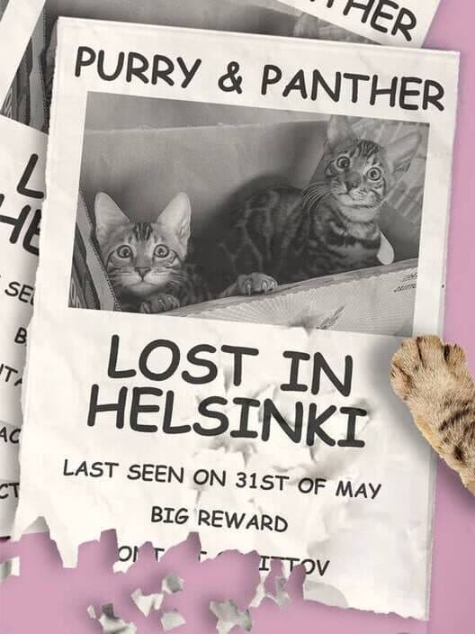 Обложка Purry & Panther: Lost in Helsinki