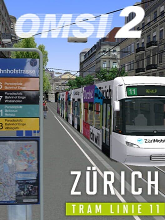 Обложка OMSI 2: Add-on Zürich Tram Linie 11