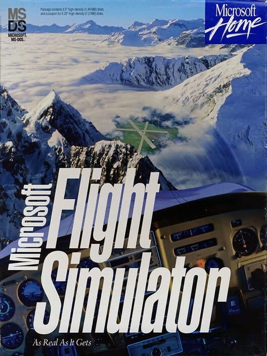 Обложка Microsoft Flight Simulator 5.0