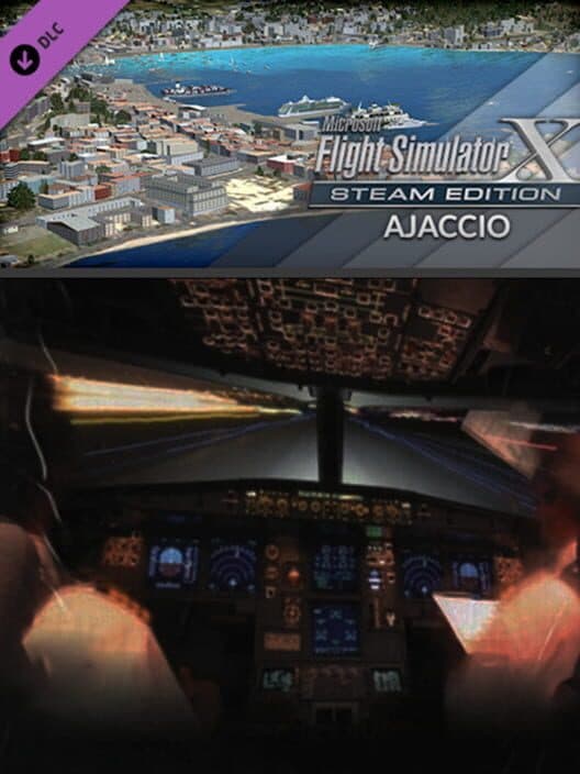 Обложка Microsoft Flight Simulator X: Steam Edition - Ajaccio