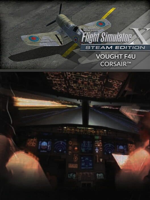 Обложка Microsoft Flight Simulator X: Steam Edition - Vought F4U Corsair