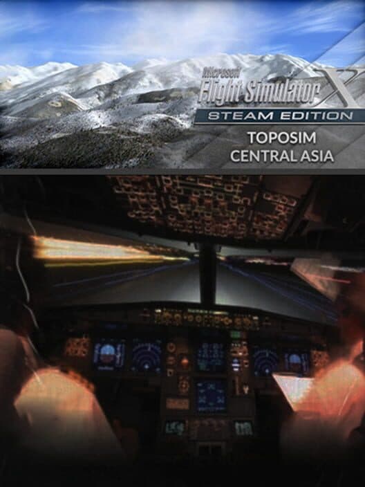 Обложка Microsoft Flight Simulator X: Steam Edition - Toposim Central Asia