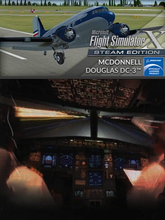 Обложка Microsoft Flight Simulator X: Steam Edition - McDonnell Douglas DC-3