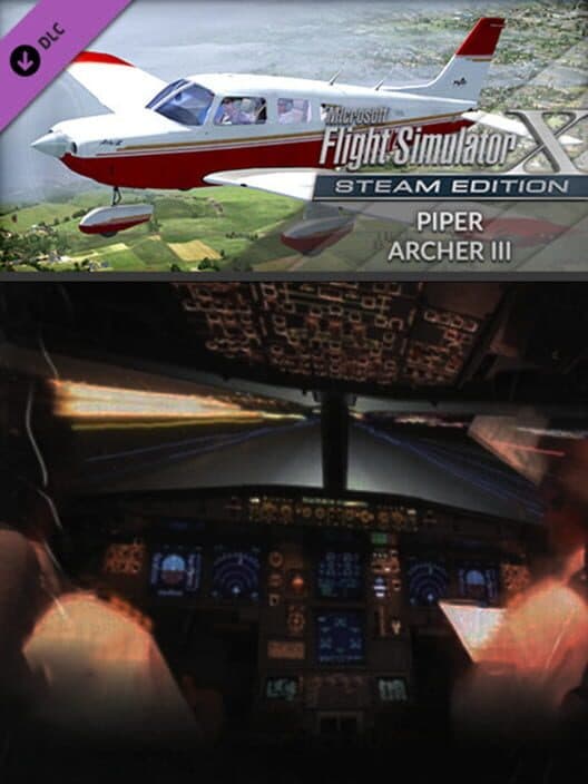 Обложка Microsoft Flight Simulator X: Steam Edition - Piper Archer III
