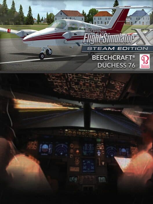 Обложка Microsoft Flight Simulator X: Steam Edition - Beechcraft Duchess 76