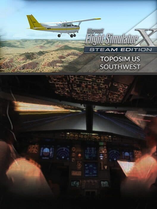 Обложка Microsoft Flight Simulator X: Steam Edition - Toposim US Southwest
