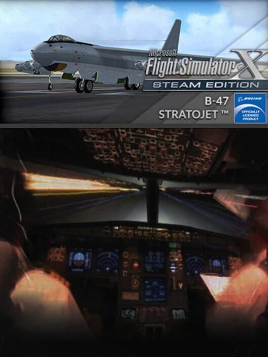 Обложка Microsoft Flight Simulator X: Steam Edition - B-47 Stratojet