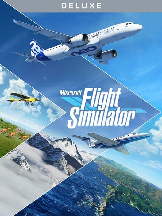 Обложка Microsoft Flight Simulator: Deluxe Edition
