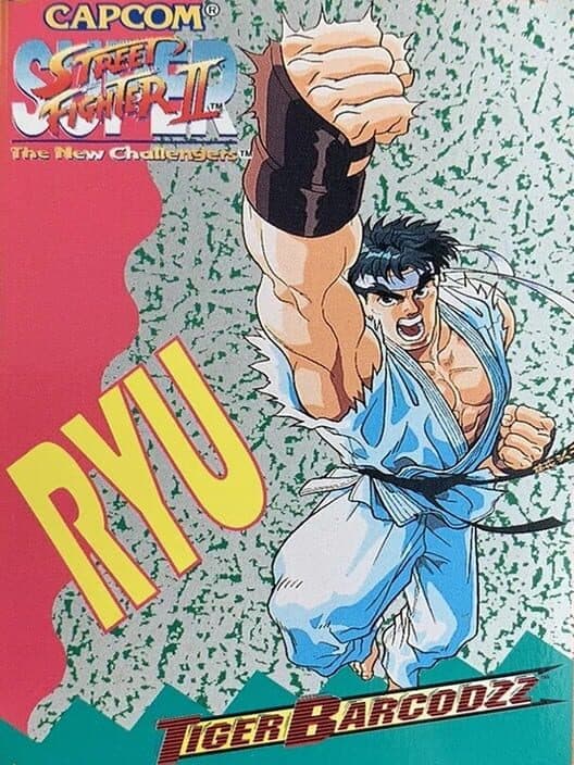 Обложка Super Street Fighter II: The New Challengers - Tiger Barcodzz