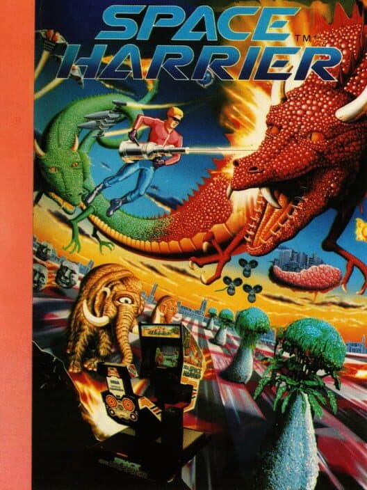 Обложка Space Harrier