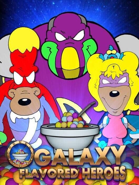 Обложка Galaxy Flavored Heroes