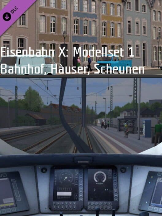 Обложка Eisenbahn X: Modellset 1 - Bahnhof, Häuser, Scheunen
