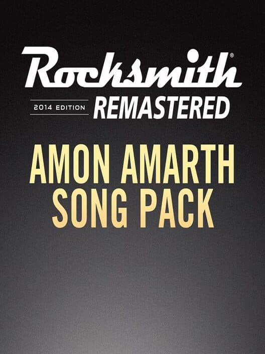 Обложка Rocksmith 2014 Edition: Remastered - Amon Amarth: Song Pack
