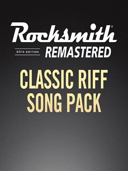 Обложка Rocksmith 2014 Edition: Remastered - Classic Riff: Song Pack