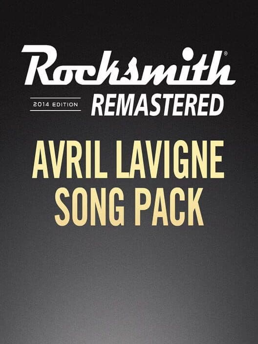 Обложка Rocksmith 2014 Edition: Remastered - Avril Lavigne: Song Pack