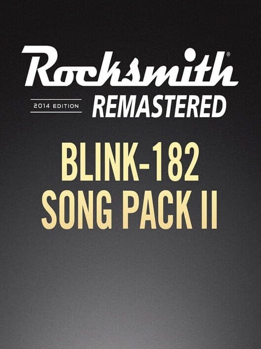 Обложка Rocksmith 2014 Edition: Remastered – blink-182: Song Pack II