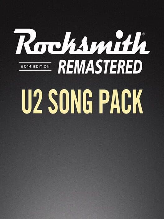 Обложка Rocksmith 2014 Edition: Remastered - U2: Song Pack