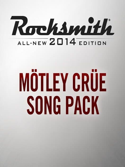 Обложка Rocksmith 2014 Edition: Remastered - Mötley Crüe: Song Pack