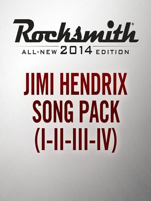 Обложка Rocksmith 2014 Edition: Remastered - Jimi Hendrix: Song Pack I-II-III-IV