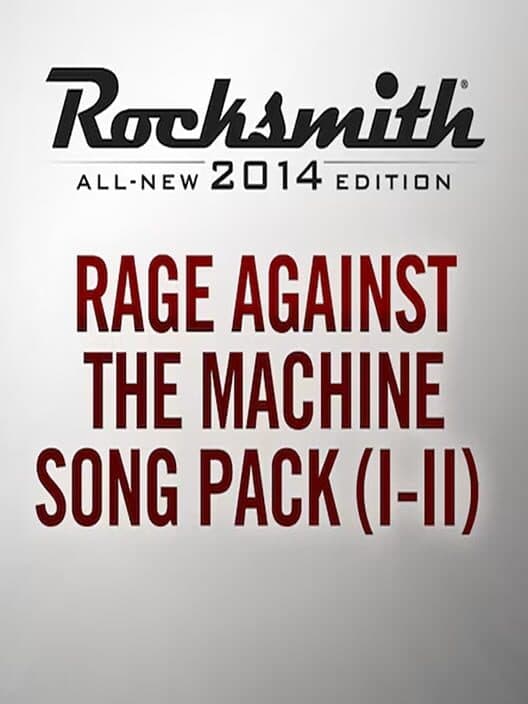 Обложка Rocksmith 2014 Edition: Remastered - Rage Against the Machine: Song Pack I-II