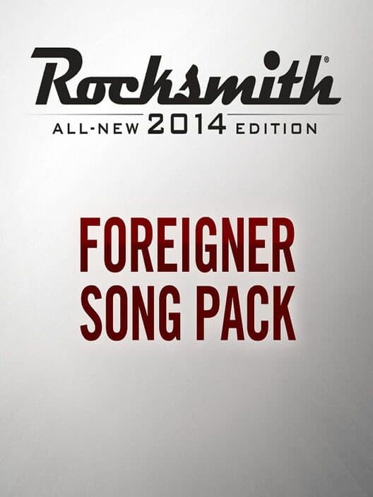 Обложка Rocksmith 2014 Edition: Remastered - Foreigner: Song Pack