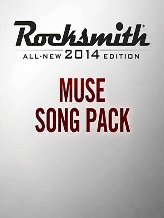 Обложка Rocksmith 2014 Edition: Remastered - Muse: Song Pack