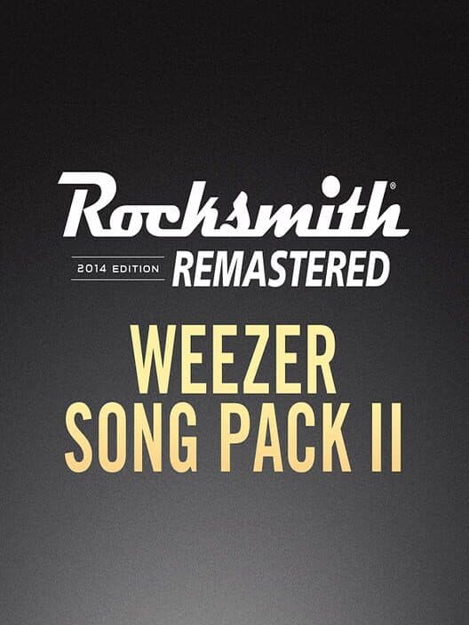 Обложка Rocksmith 2014 Edition: Remastered - Weezer Song Pack II