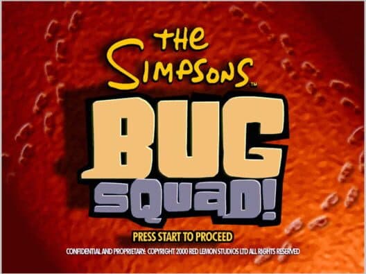 Обложка The Simpsons: Bug Squad!
