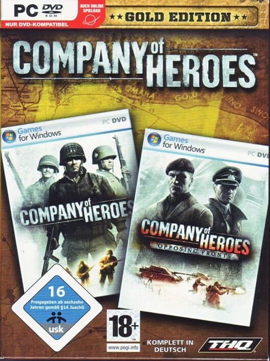 Обложка Company of Heroes: Gold Edition