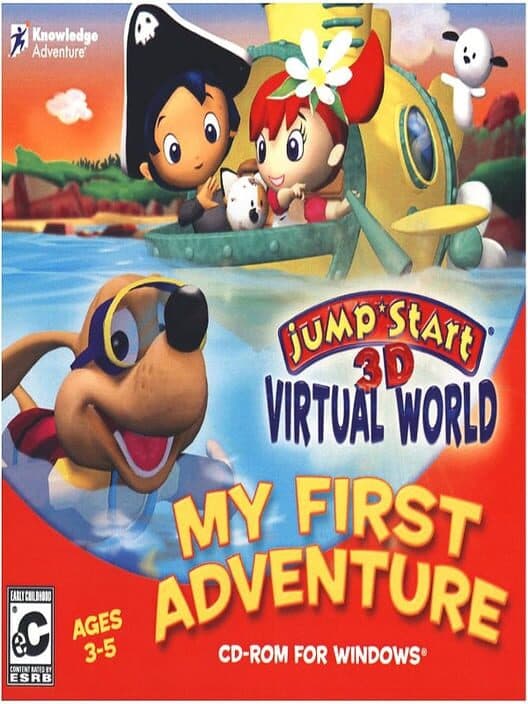 Обложка JumpStart 3D Virtual World: My First Adventure