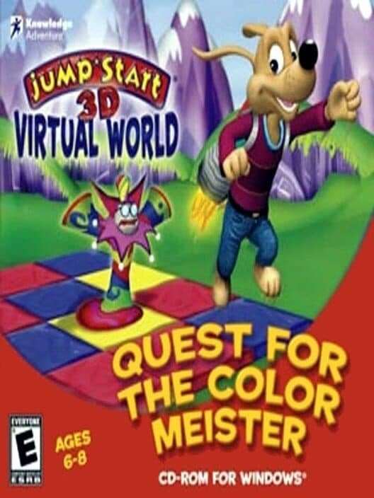 Обложка JumpStart 3D Virtual World: Quest for the Color Meister