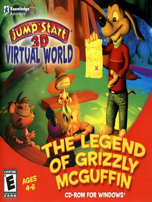 Обложка JumpStart 3D Virtual World: The Legend of Grizzly McGuffin