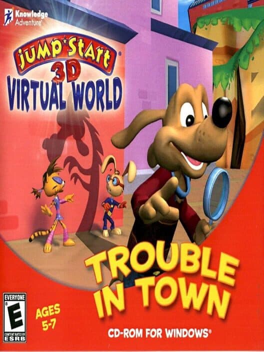 Обложка JumpStart 3D Virtual World: Trouble in Town