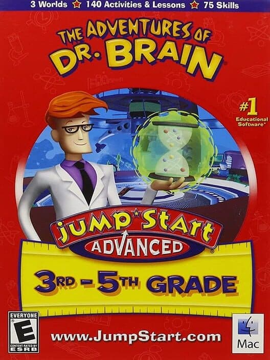 Обложка JumpStart Advanced 3rd-5th Grade: Adventures of Dr. Brain