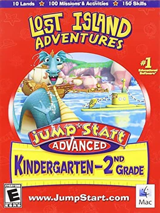 Обложка JumpStart Advanced Kindergarten: 2nd Grade - Lost Island Adventures