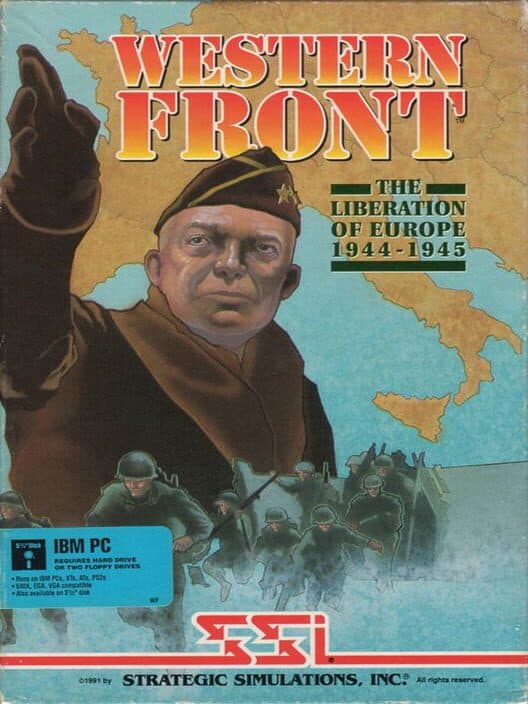 Обложка Western Front: The Liberation of Europe 1944-1945