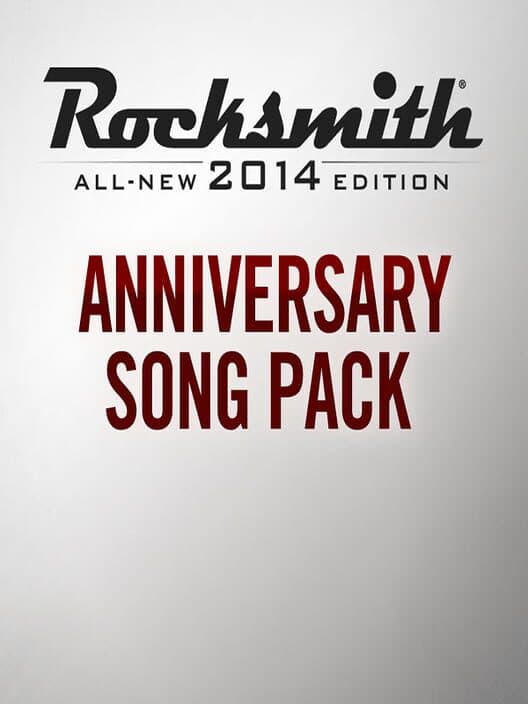 Обложка Rocksmith 2014: Anniversary Song Pack