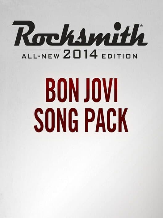 Обложка Rocksmith 2014: Bon Jovi Song Pack