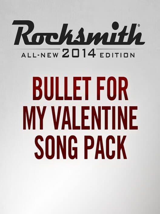 Обложка Rocksmith 2014: Bullet For My Valentine Song Pack