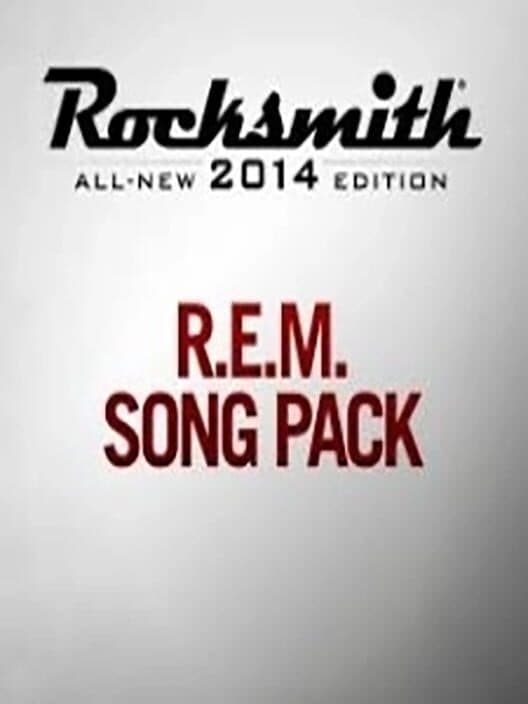 Обложка Rocksmith 2014: R.E.M. Song Pack