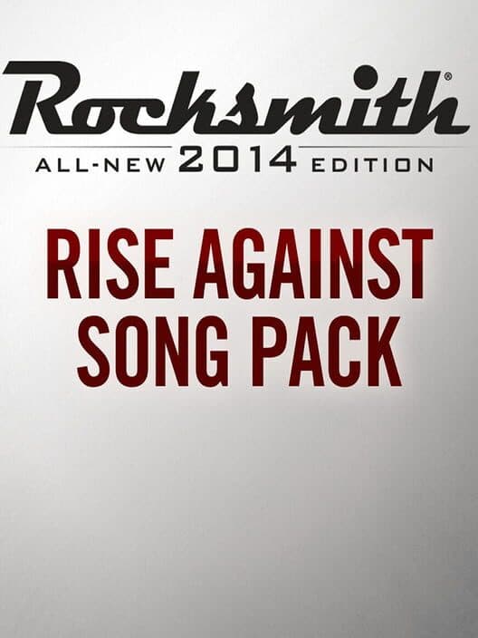 Обложка Rocksmith 2014: Rise Against Song Pack