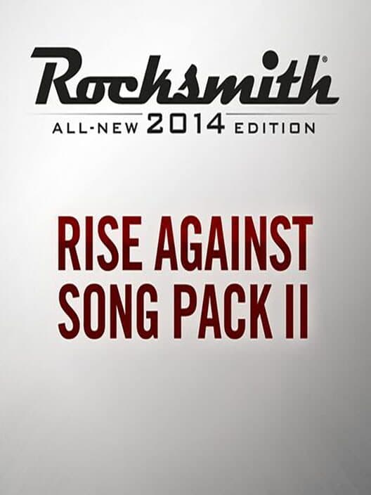 Обложка Rocksmith 2014: Rise Against Song Pack II