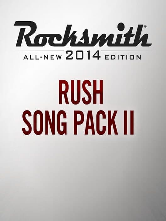 Обложка Rocksmith 2014: Rush Song Pack II