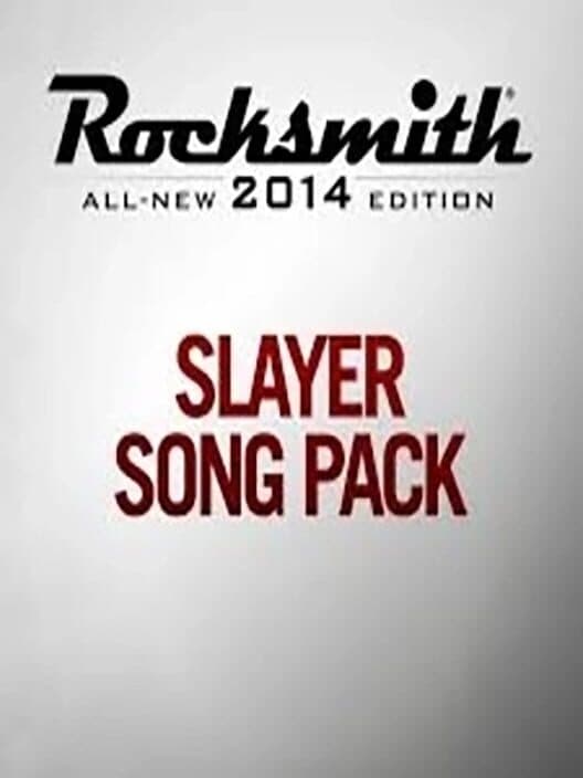 Обложка Rocksmith 2014: Slayer Song Pack