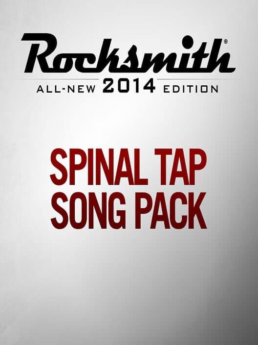 Обложка Rocksmith 2014: Spinal Tap Song Pack