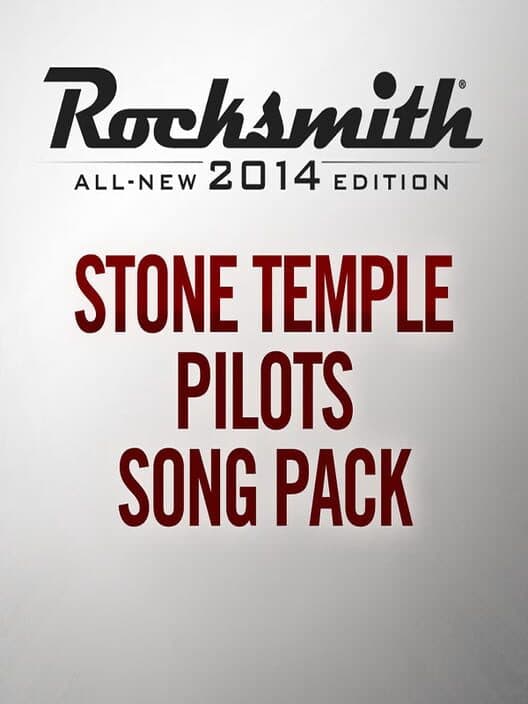 Обложка Rocksmith 2014: Stone Temple Pilots Song Pack