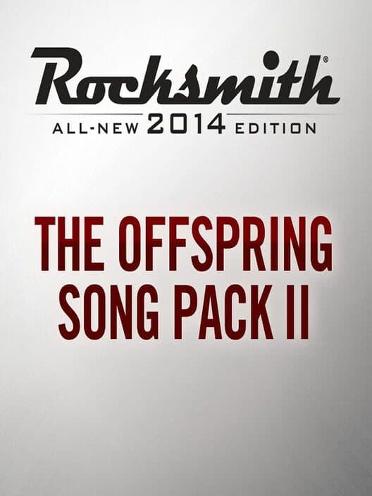 Обложка Rocksmith 2014: The Offspring Song Pack II