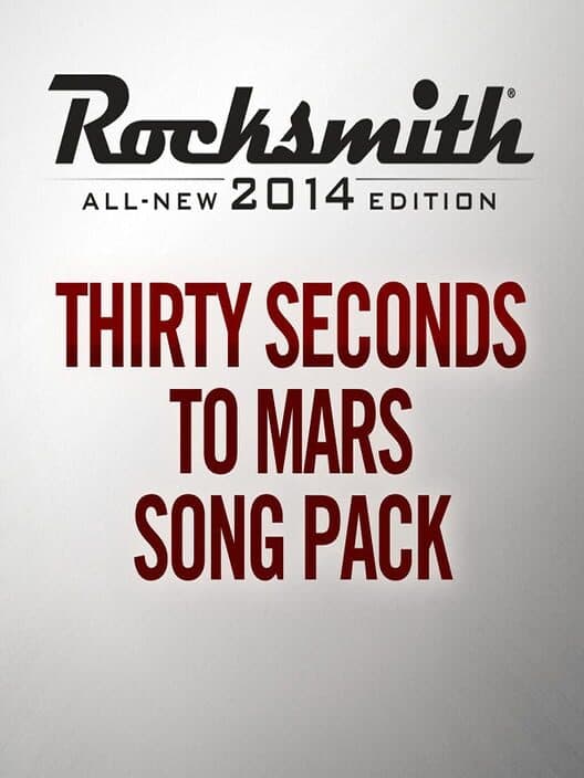 Обложка Rocksmith 2014: Thirty Seconds to Mars Song Pack